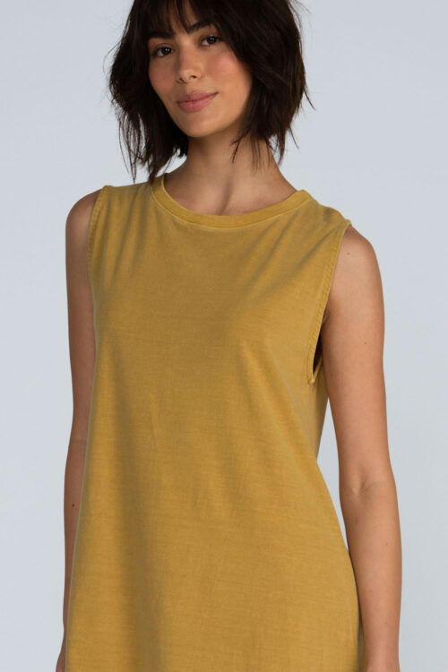 Alternative view of Vestido curto malha estonada