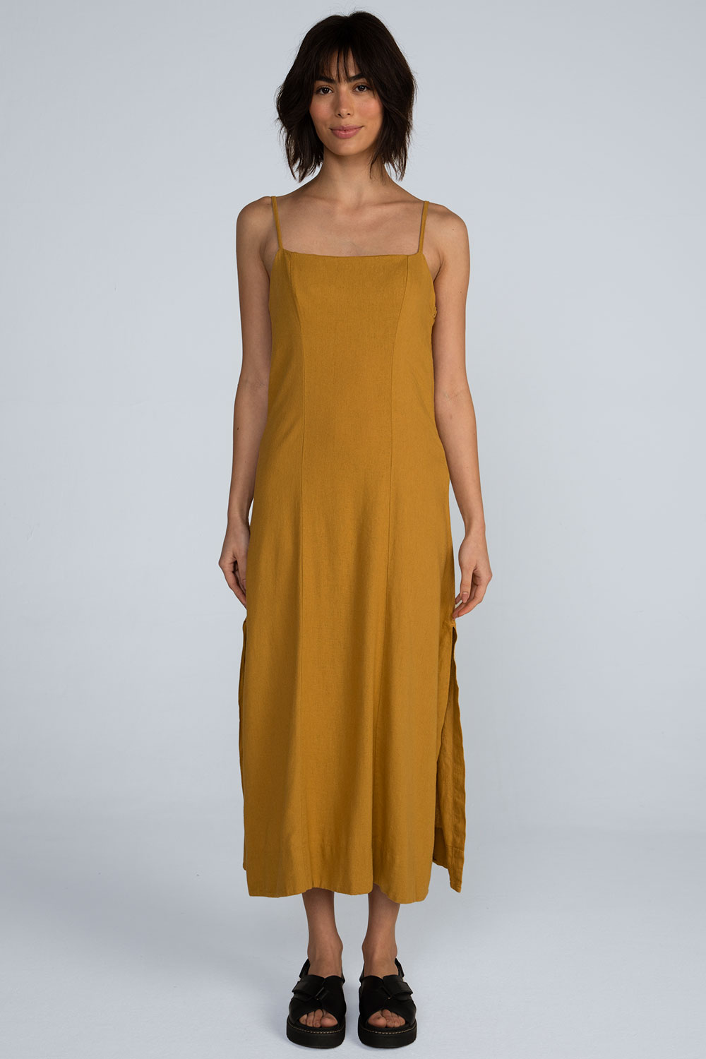 Vestido midi linho Vestido midi linho - Imagem 5