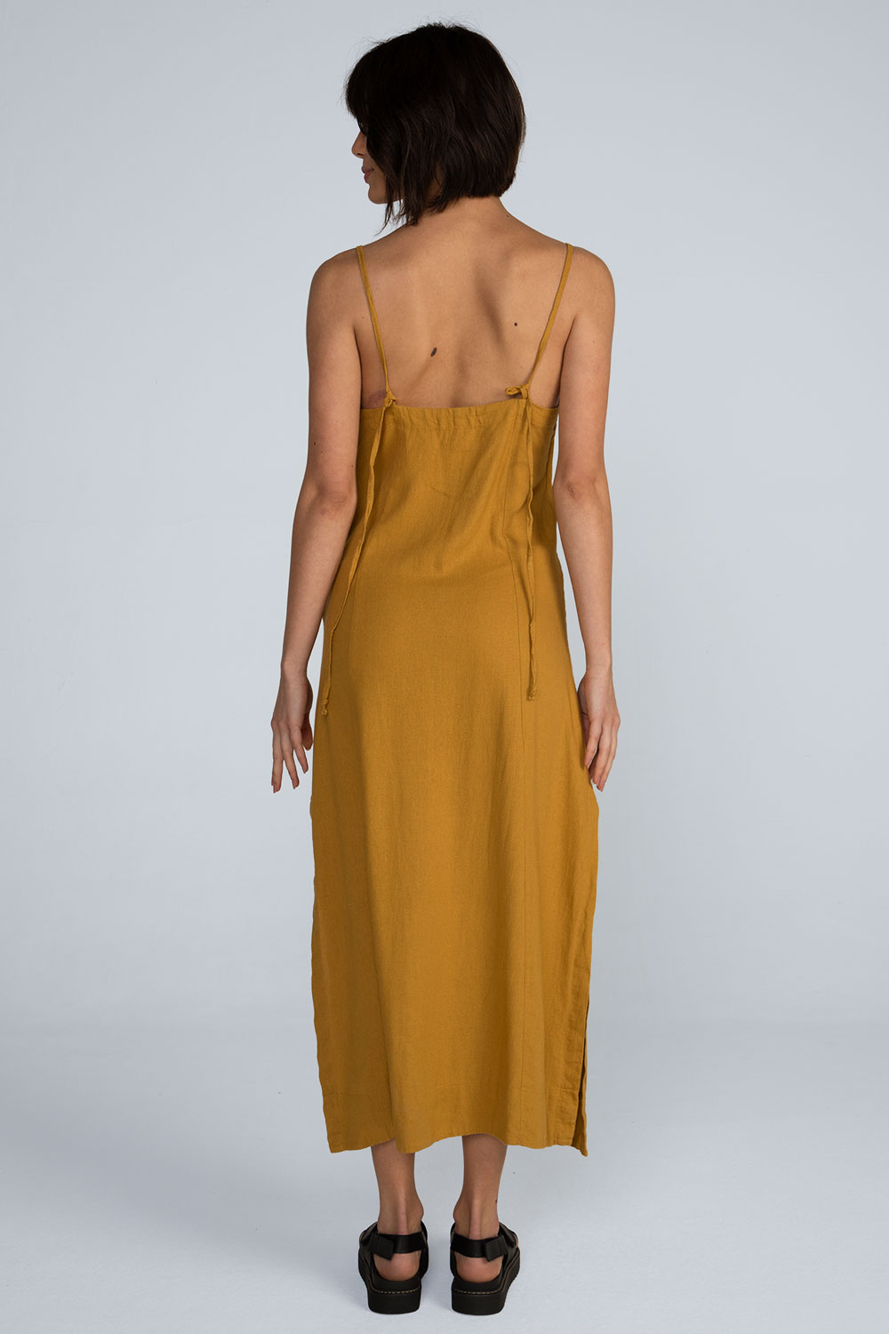 Vestido midi linho Vestido midi linho - Imagem 4