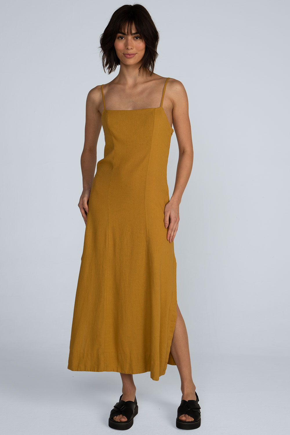 Vestido midi linho Vestido midi linho - Imagem 6