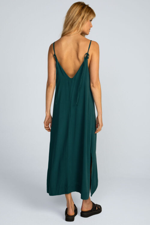 Vestido midi alças Vestido Oceano 113SS26083 5