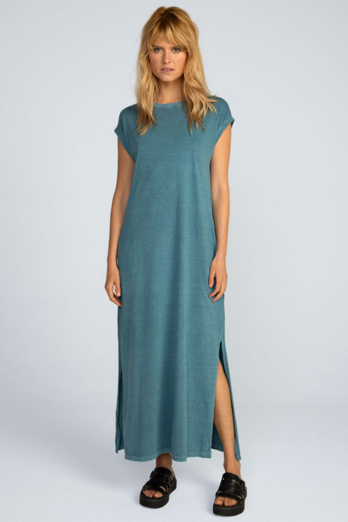 Vestido longo estonado