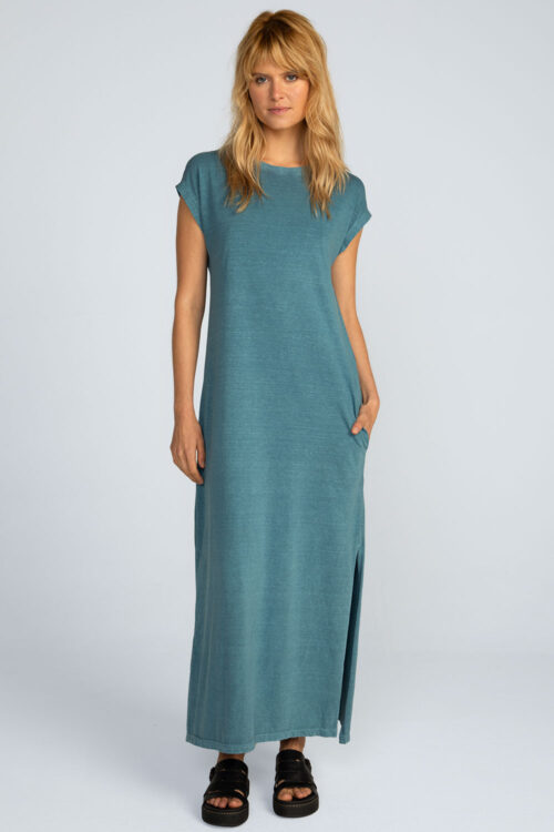 Alternative view of Vestido longo estonado