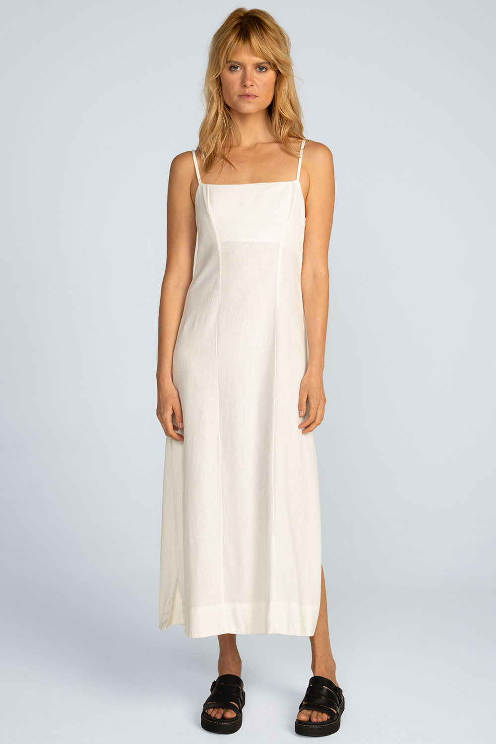 Vestido midi linho Vestido midi linho - Imagem 5