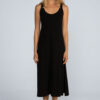 Vestido midi regata