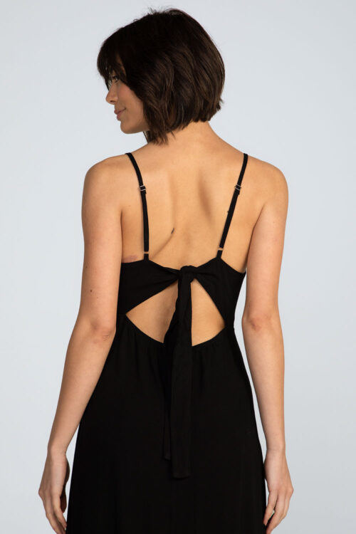 Alternative view of Vestido longo laço costas