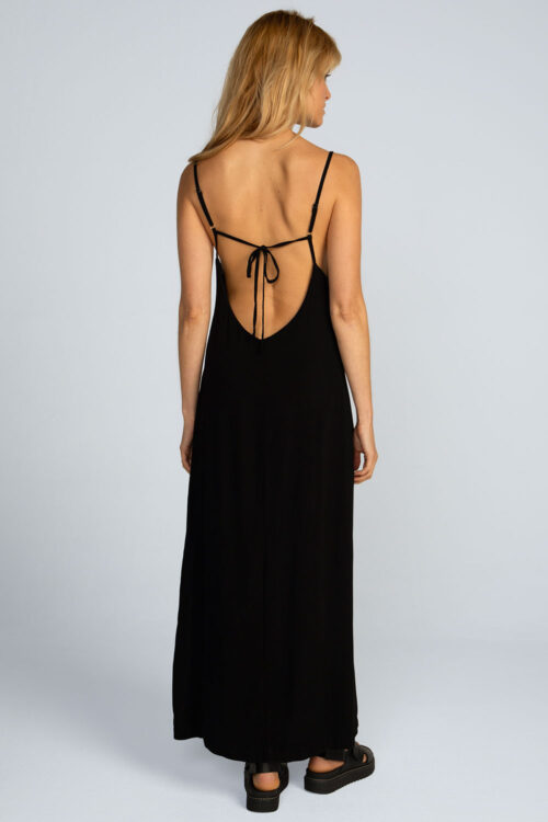 Alternative view of Vestido longo liso