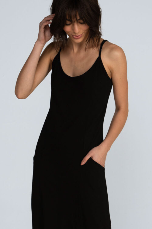 Alternative view of Vestido longo alças estonado