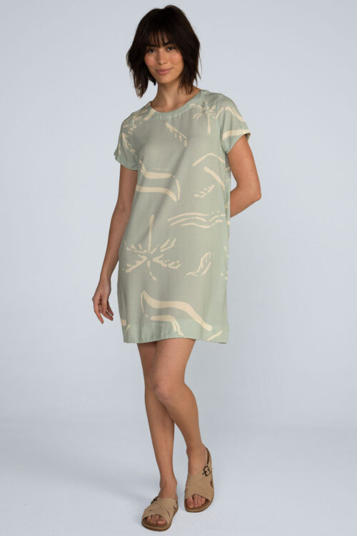Alternative view of Vestido curto estampado