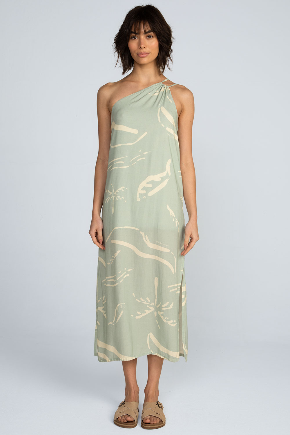 Vestido midi estampado Vestido midi estampado - Imagem 4