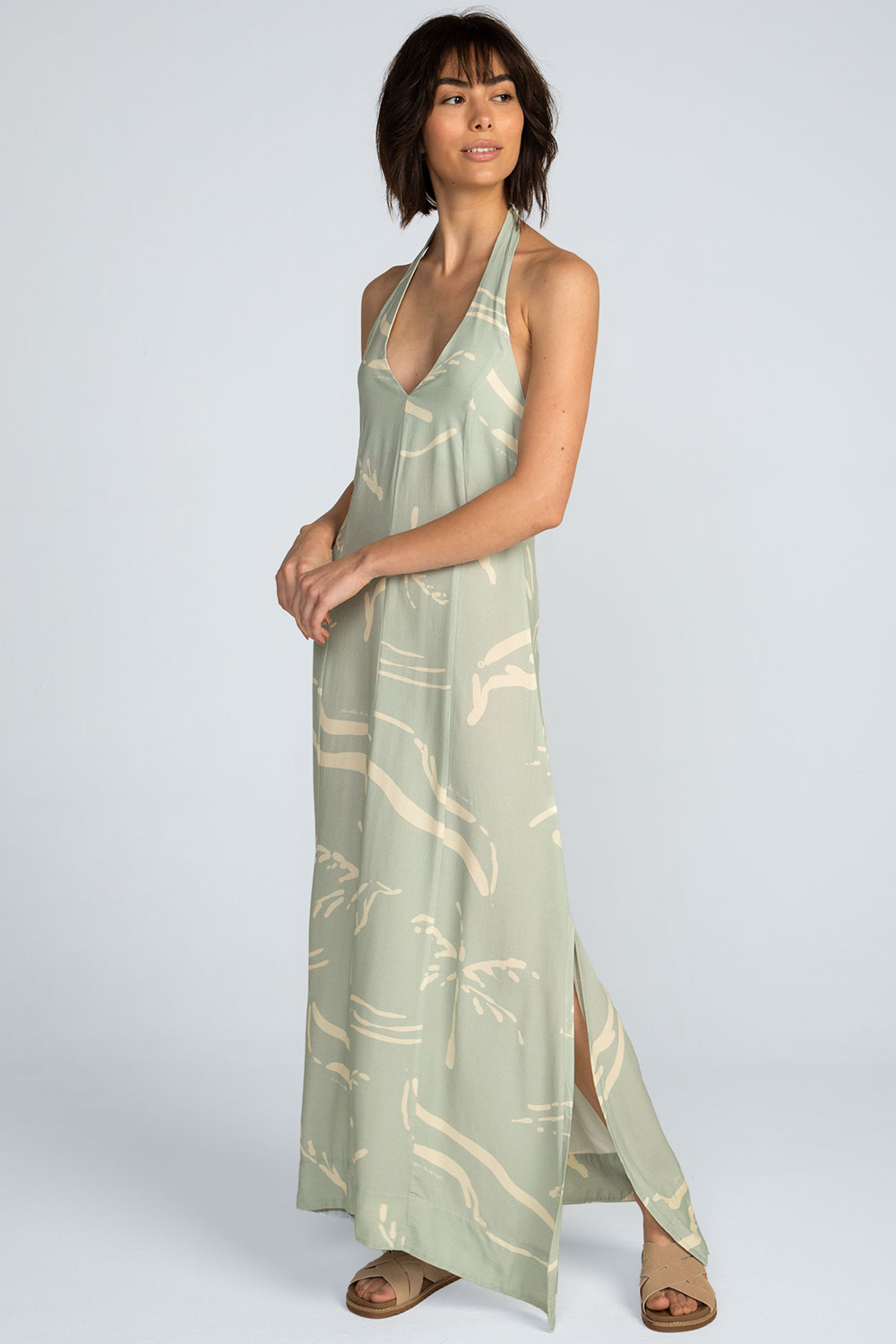 Vestido longo estampado Vestido longo estampado - Imagem 3