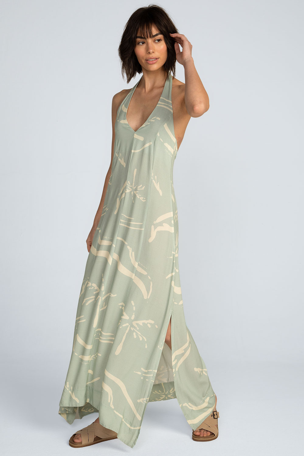 Vestido longo estampado Vestido longo estampado - Imagem 4