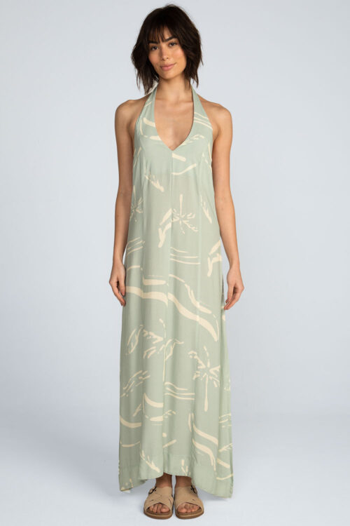 Vestido longo estampado Vestido Remanso 113SS26093 4