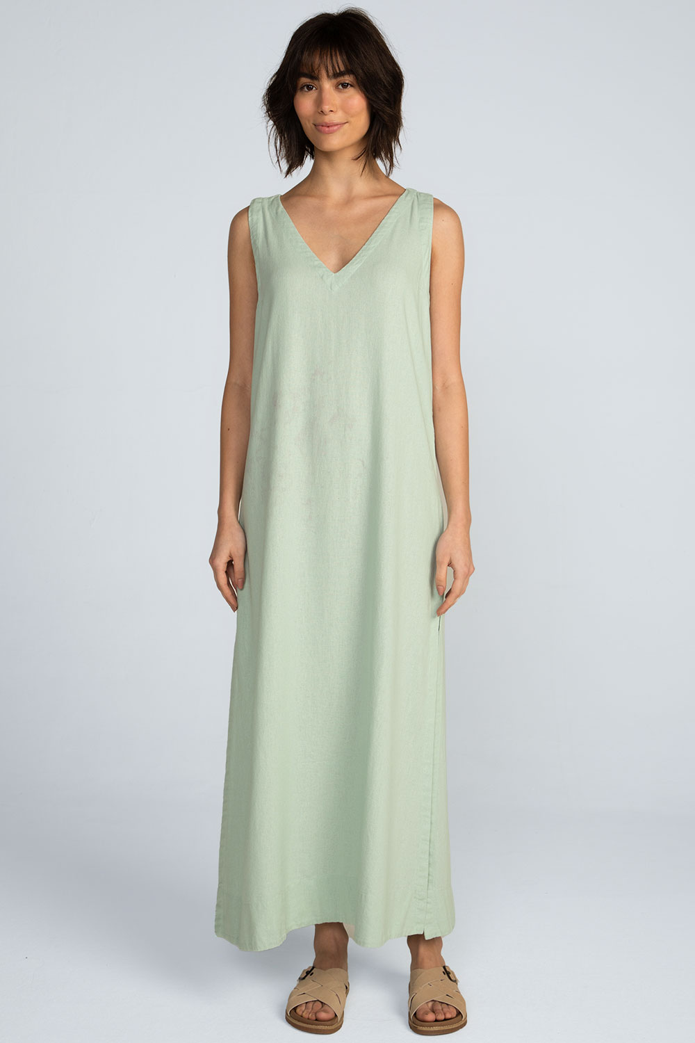 Vestido longo linho Vestido longo linho - Imagem 7