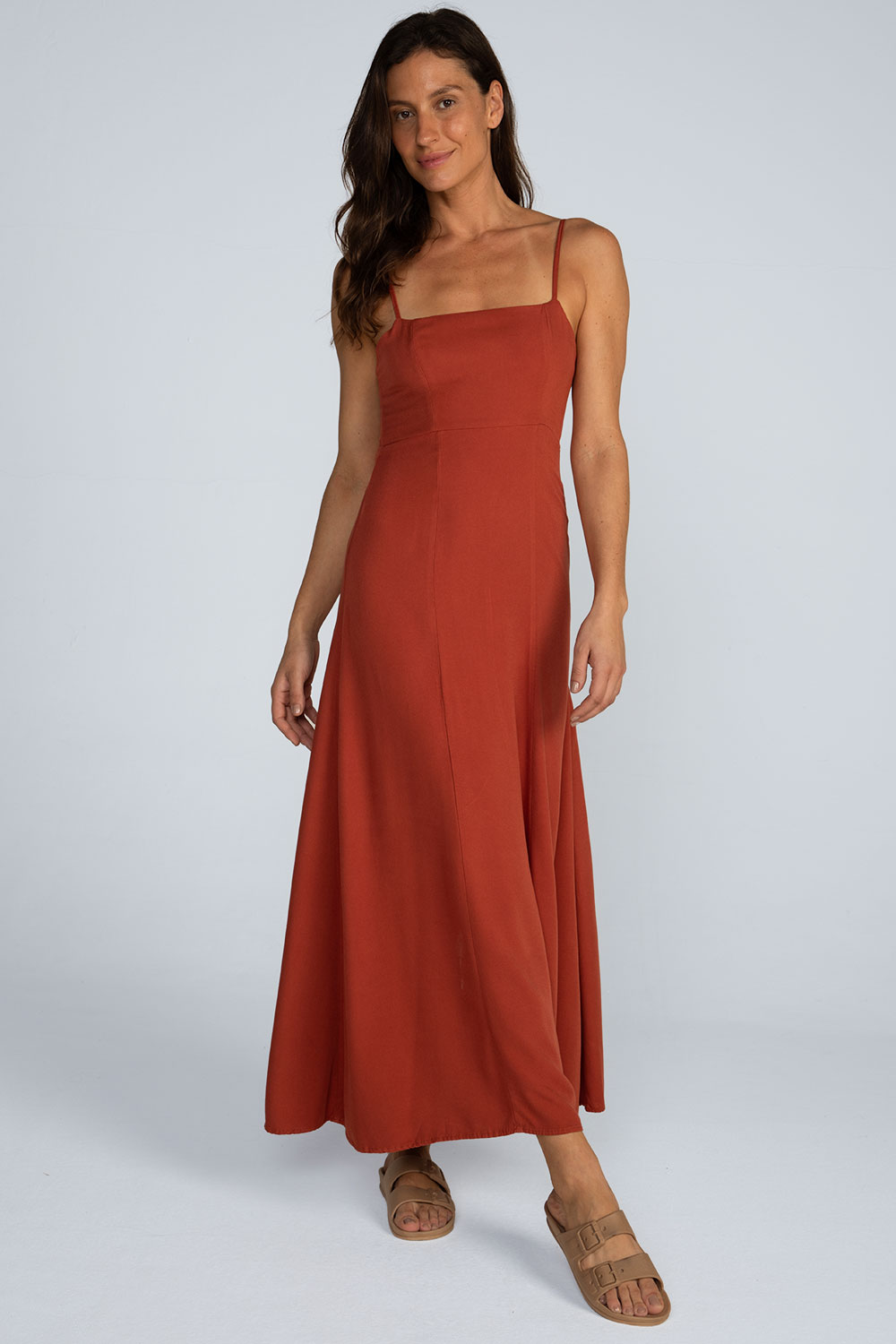 Vestido longo laço costas Vestido longo laço costas - Imagem 3