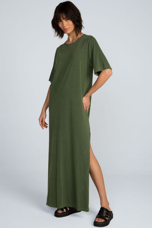 Vestido Verde 113SS26085 4