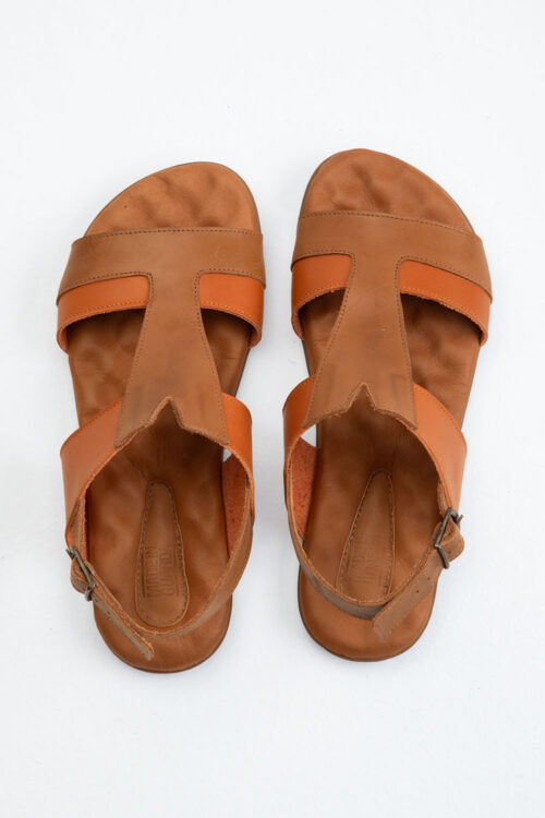 Sandália bicolor Sandalia Camel 319SS26383 3