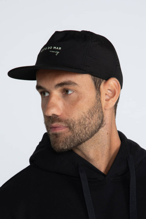 Boné Snapback bone preto 319FW26353 2