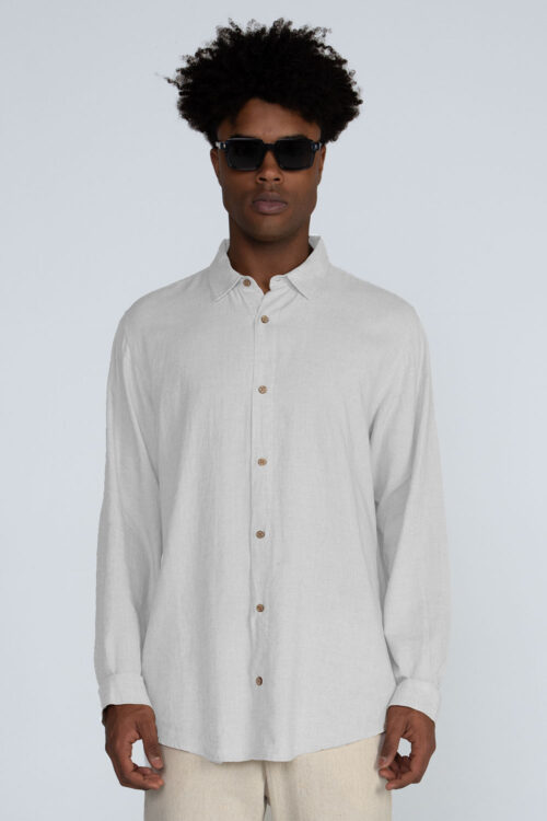 Camisa Linho manga longa