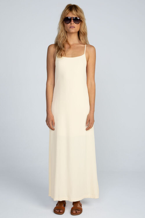 Alternative view of Vestido longo liso