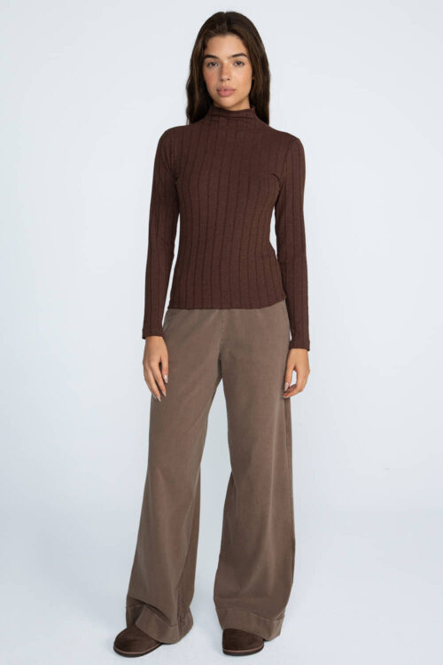 Alternative view of Blusa malha canelada