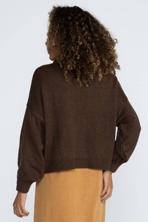 Blusa Marrom 120FW26096 4