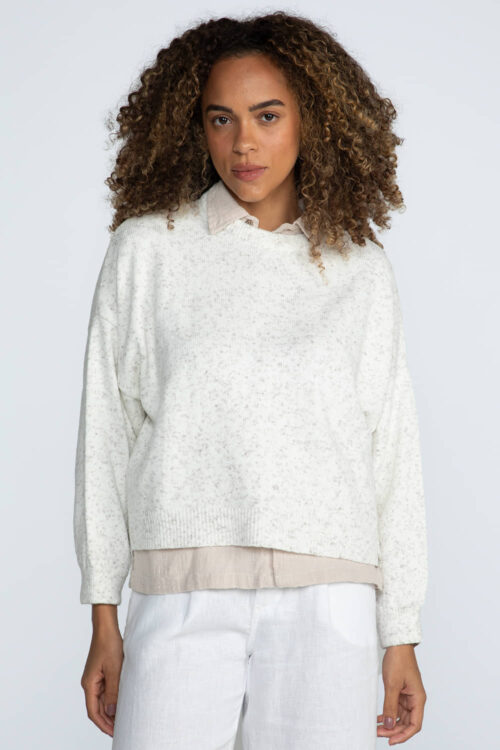 Blusa tricô lisa