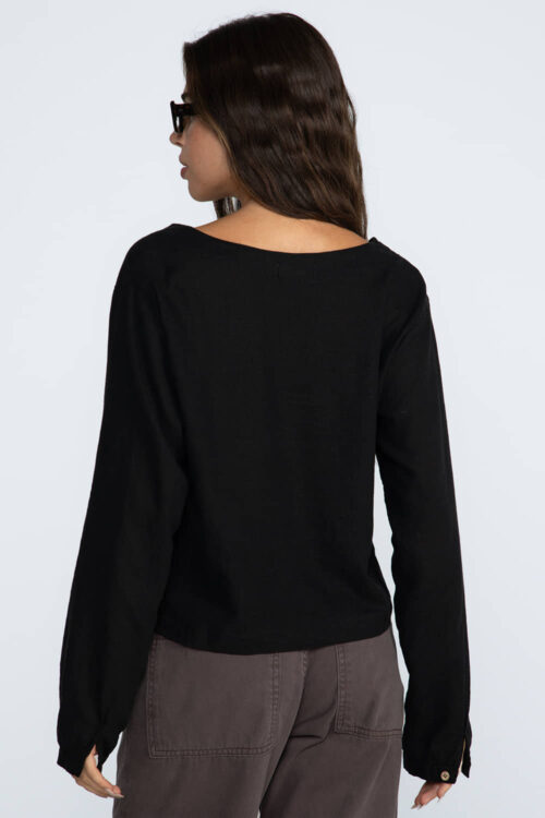 Blusa Preto 105FW26022 5