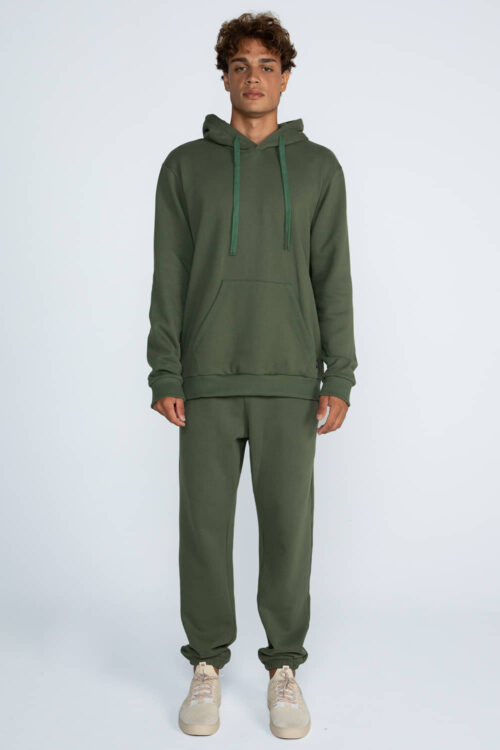 Alternative view of Blusão Canguru Moletom felpado