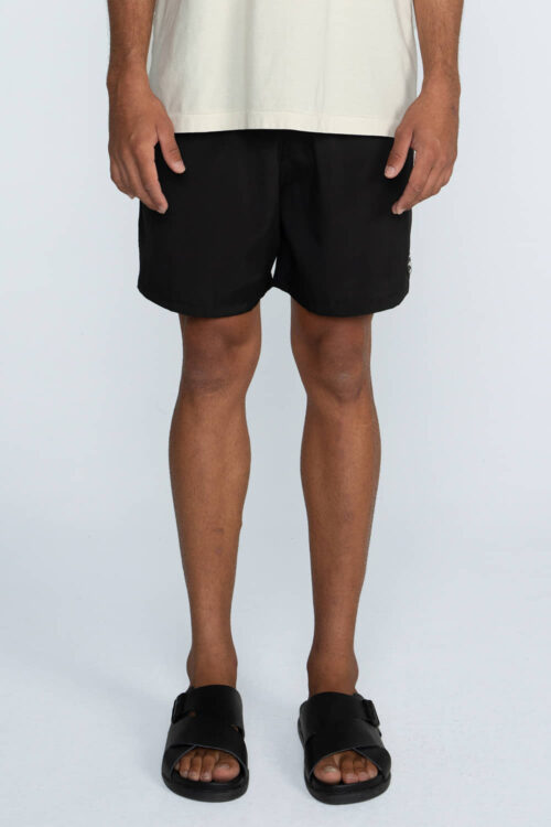 Boardshort liso cós elástico