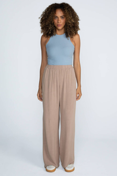 Alternative view of Calça pantalona linho