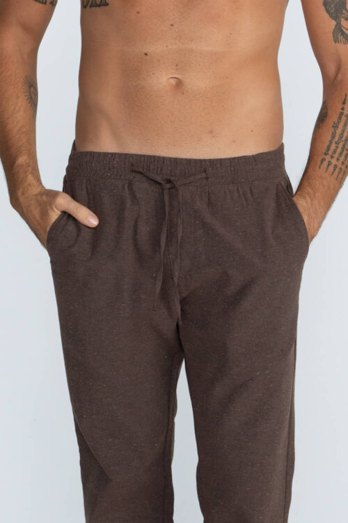 Calca Marrom 210FW26271 4