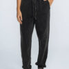 Calça jogger moletom marmorizado