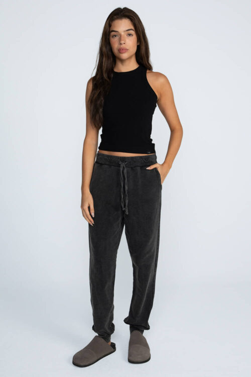 Alternative view of Calça jogger moletom marmorizado