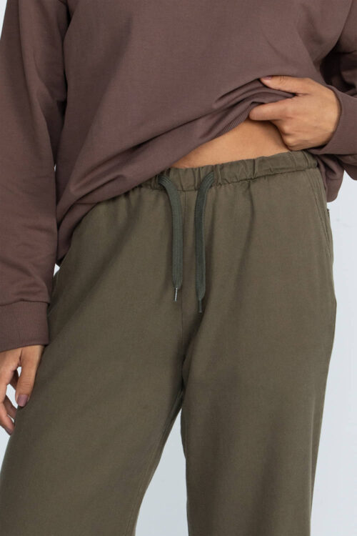 Calca Verde militar 110FW26059 4