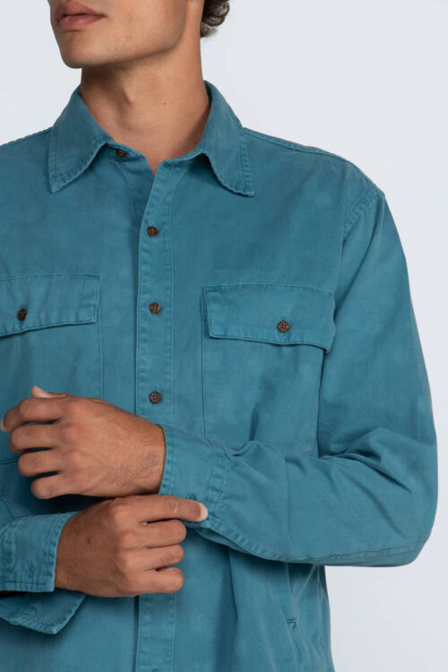 Camisa Azul coral 206FW26135 2
