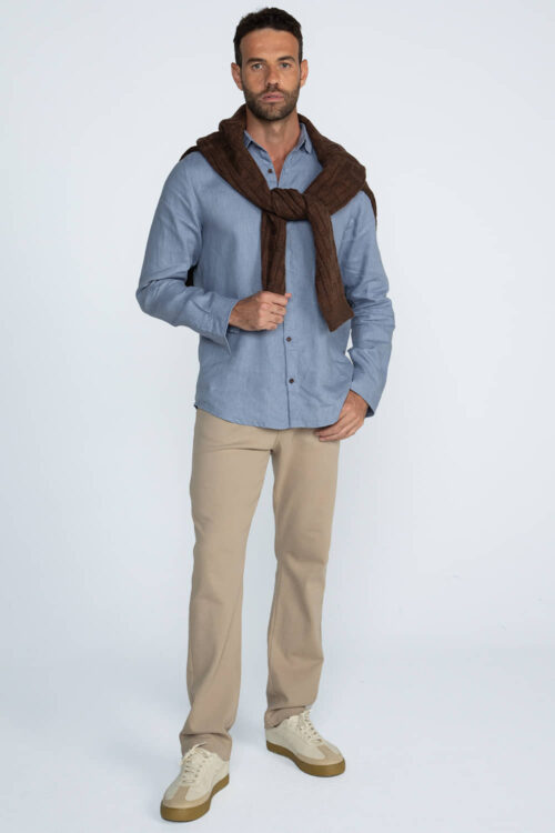Camisa Azul indigo 206FW26133 1