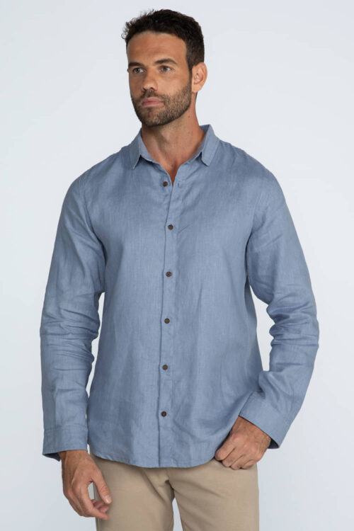 Camisa Linho manga longa