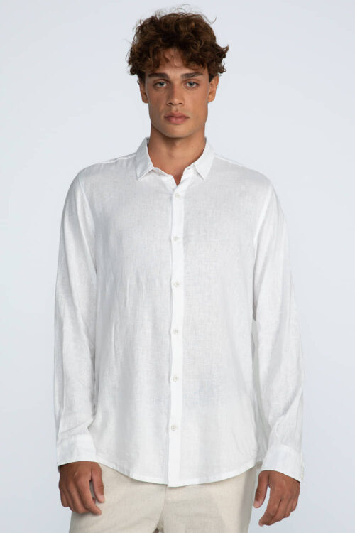Camisa Linho manga longa