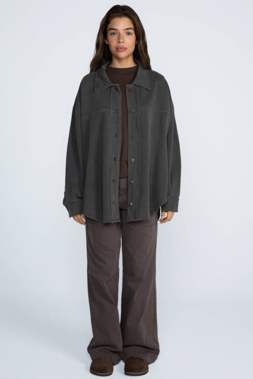 Alternative view of Camisa moletom estonada