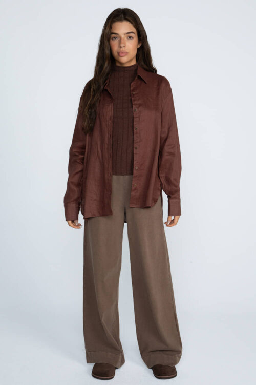 Alternative view of Camisa linho puro