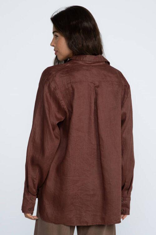 Camisa Marrom 106FW26025 4