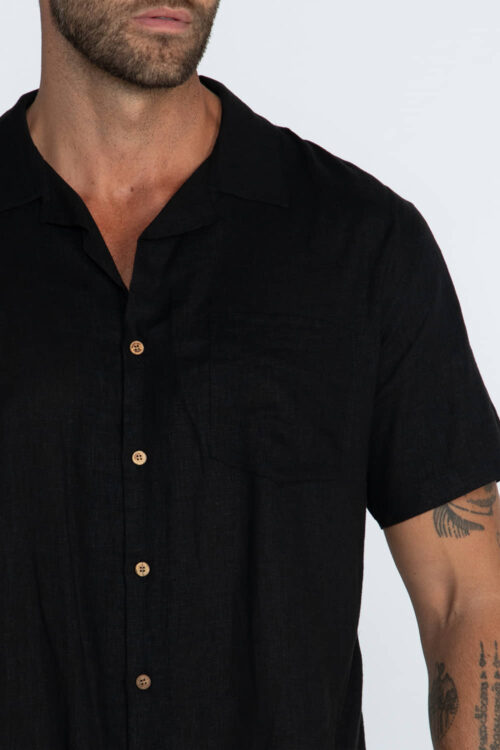 Camisa Preta 206FW26129 3