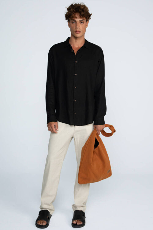 Alternative view of Camisa Linho manga longa