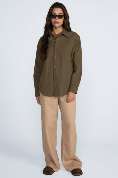 Alternative view of Camisa em sarja