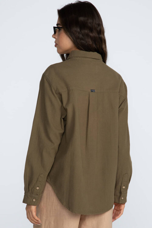Camisa Verde musgo 106FW26027 5