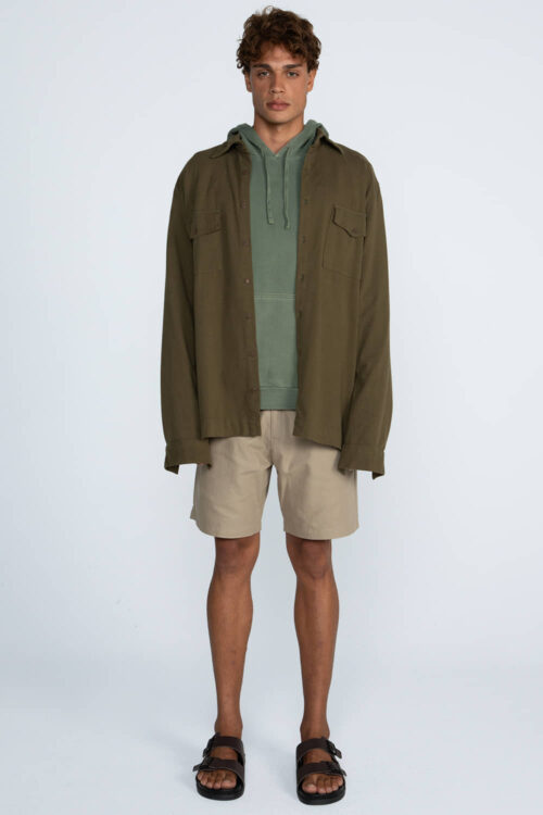 Camisa Verde musgo 206FW26130 1