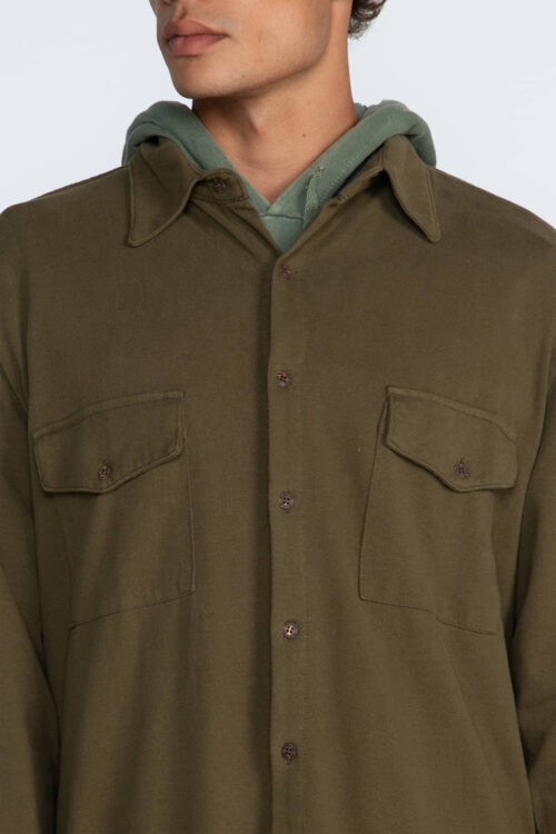 Camisa Verde musgo 206FW26130 5
