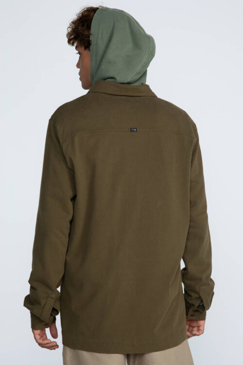 Camisa Verde musgo 206FW26130 6