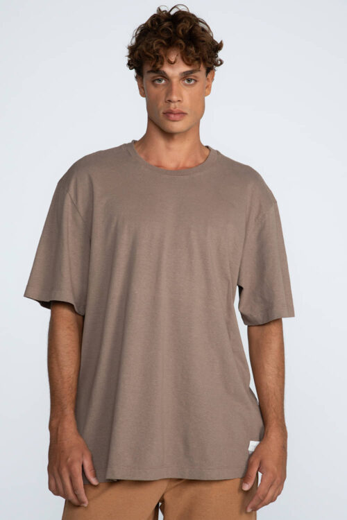 Camiseta malha cânhamo